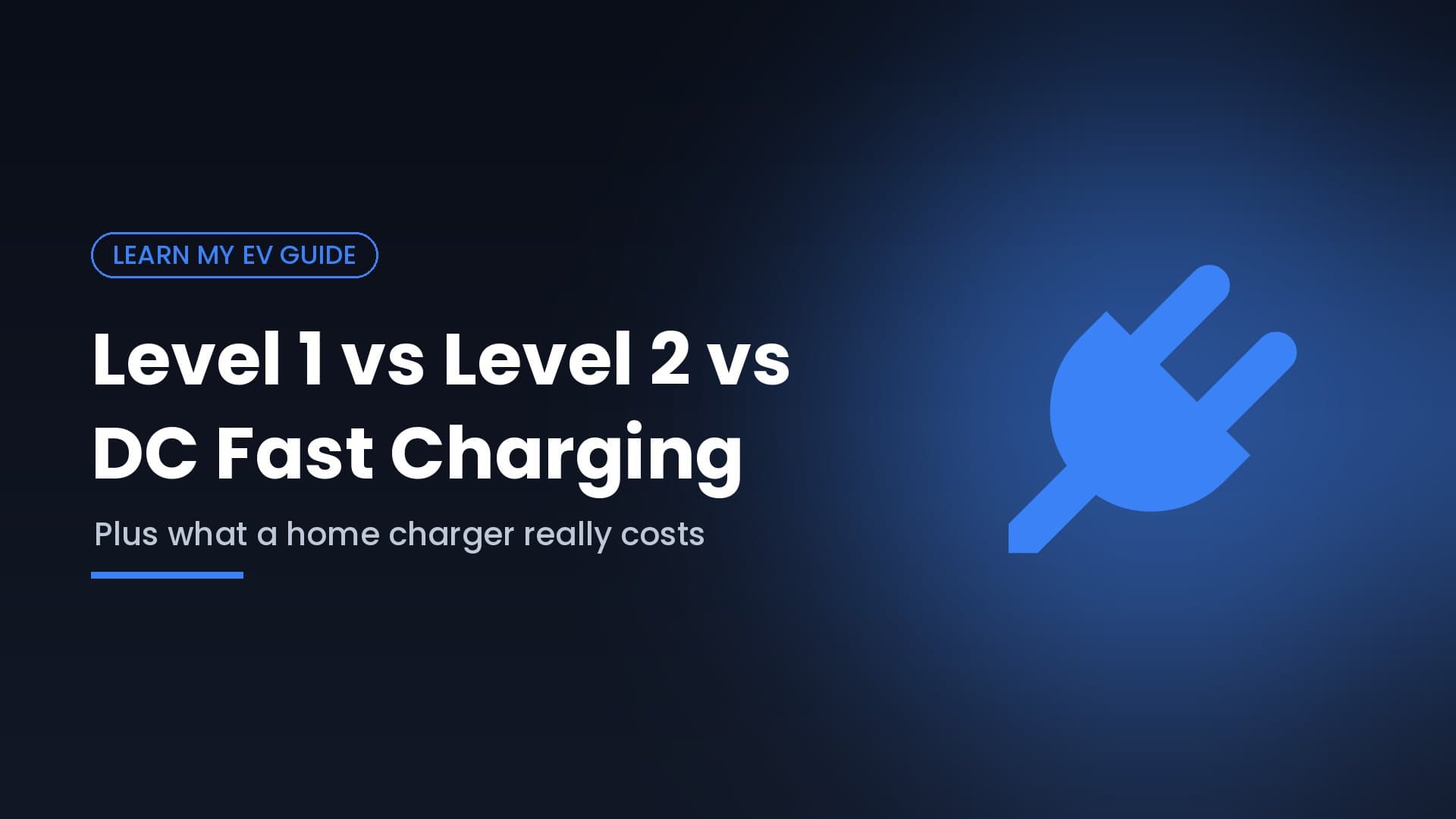 Level 1 vs. Level 2 vs. DC Fast Charging: EV Charging Explained (and Home Charger Cost)